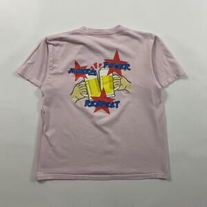 Supreme Money Power Respect Pink Tee